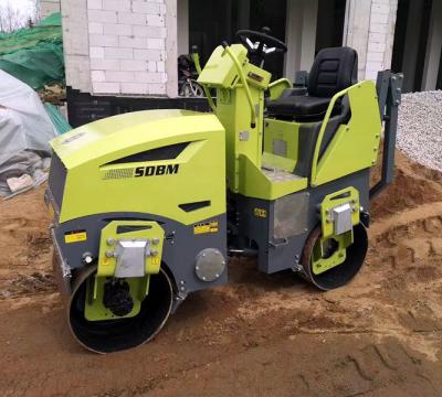 奔馬小型壓路機土方壓實、溝槽回填施工案例